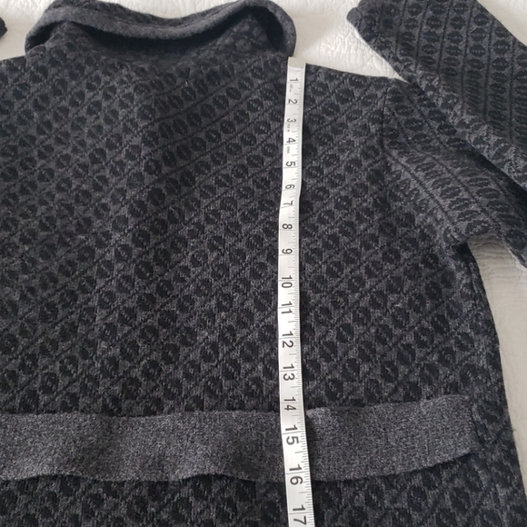 Chiaramente Made in Italy Wool Long Sweater Coat - Picture 13 of 14